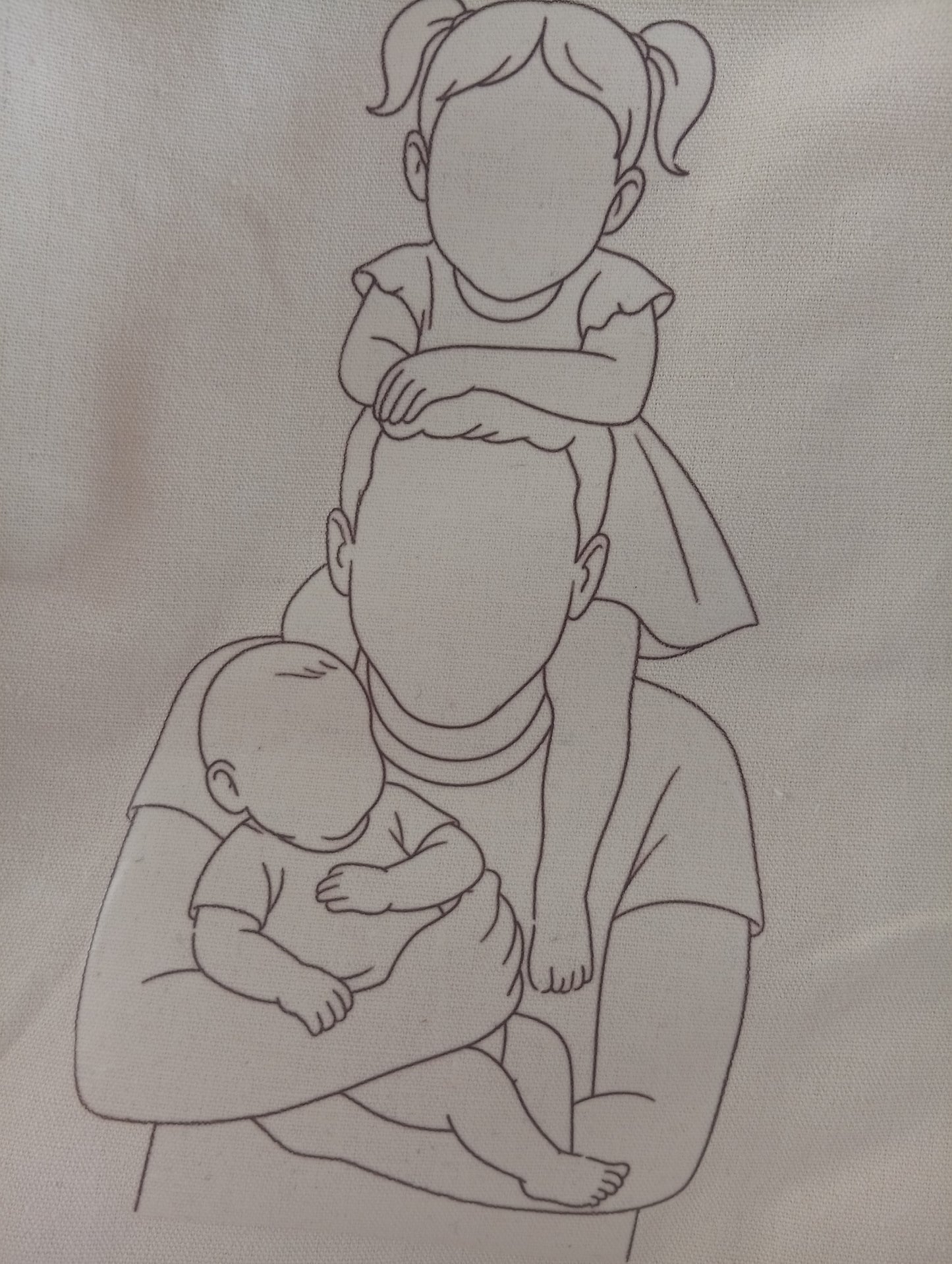Tote bag famille